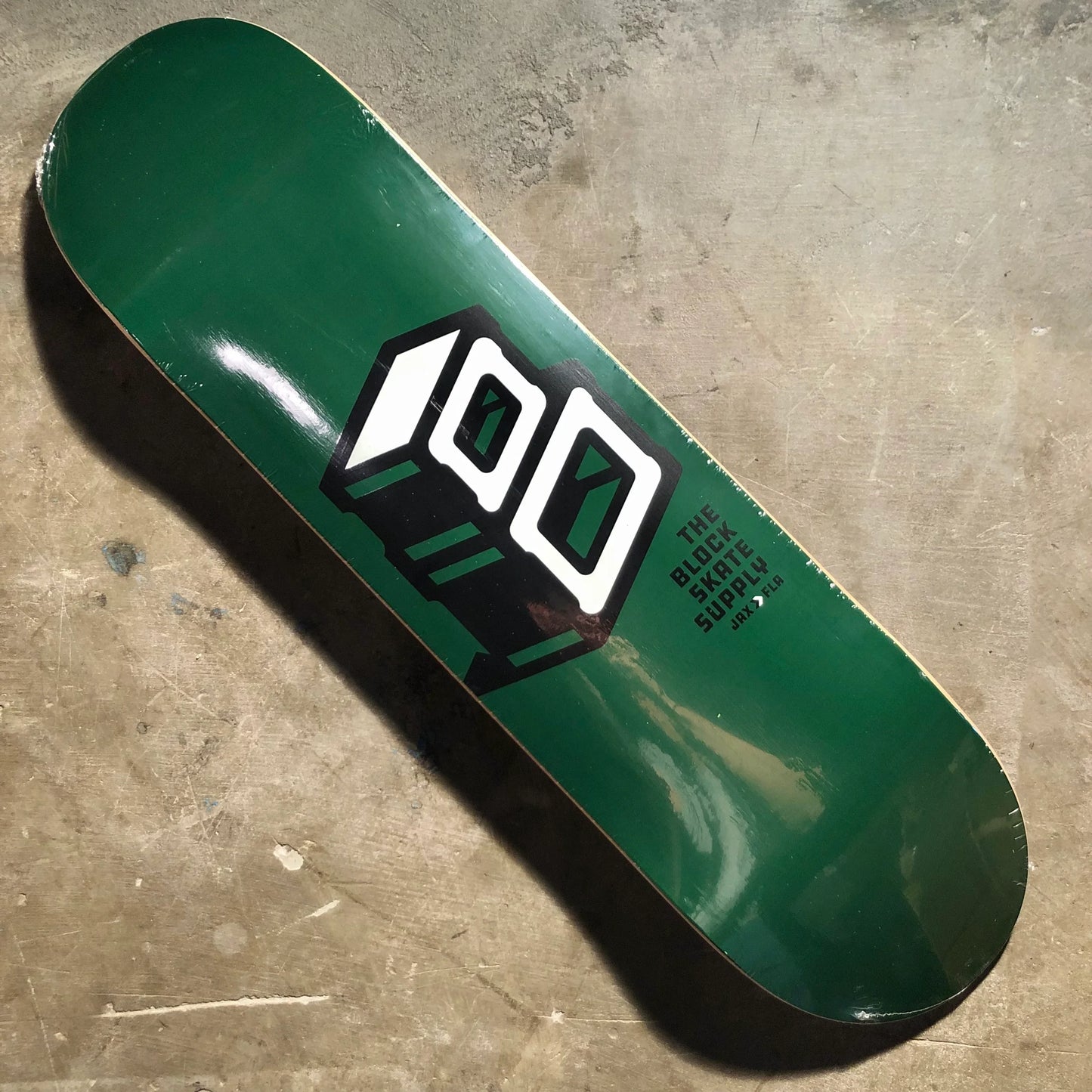 Block - Roots B Logo Deck - Green