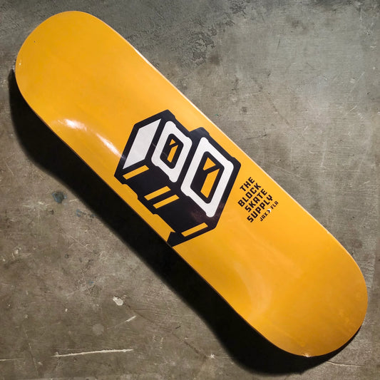 Block - Roots B Logo Deck - Yellow