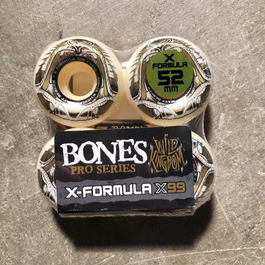 Bones Wheels - Berger Battlesnake X-Formula Side Cut Wheels - V5 52mm 99a