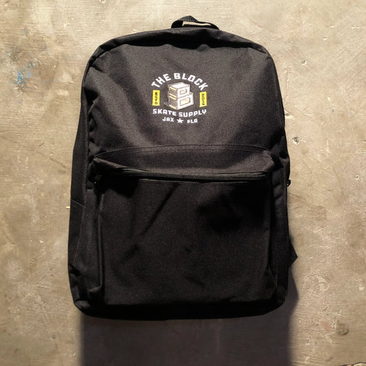 Block - Roots Logo Backpack - Black