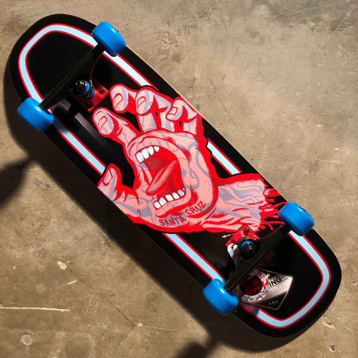 Santa Cruz - Decoder Hand Shaped Cruiser Complete Skateboard - 9.51"