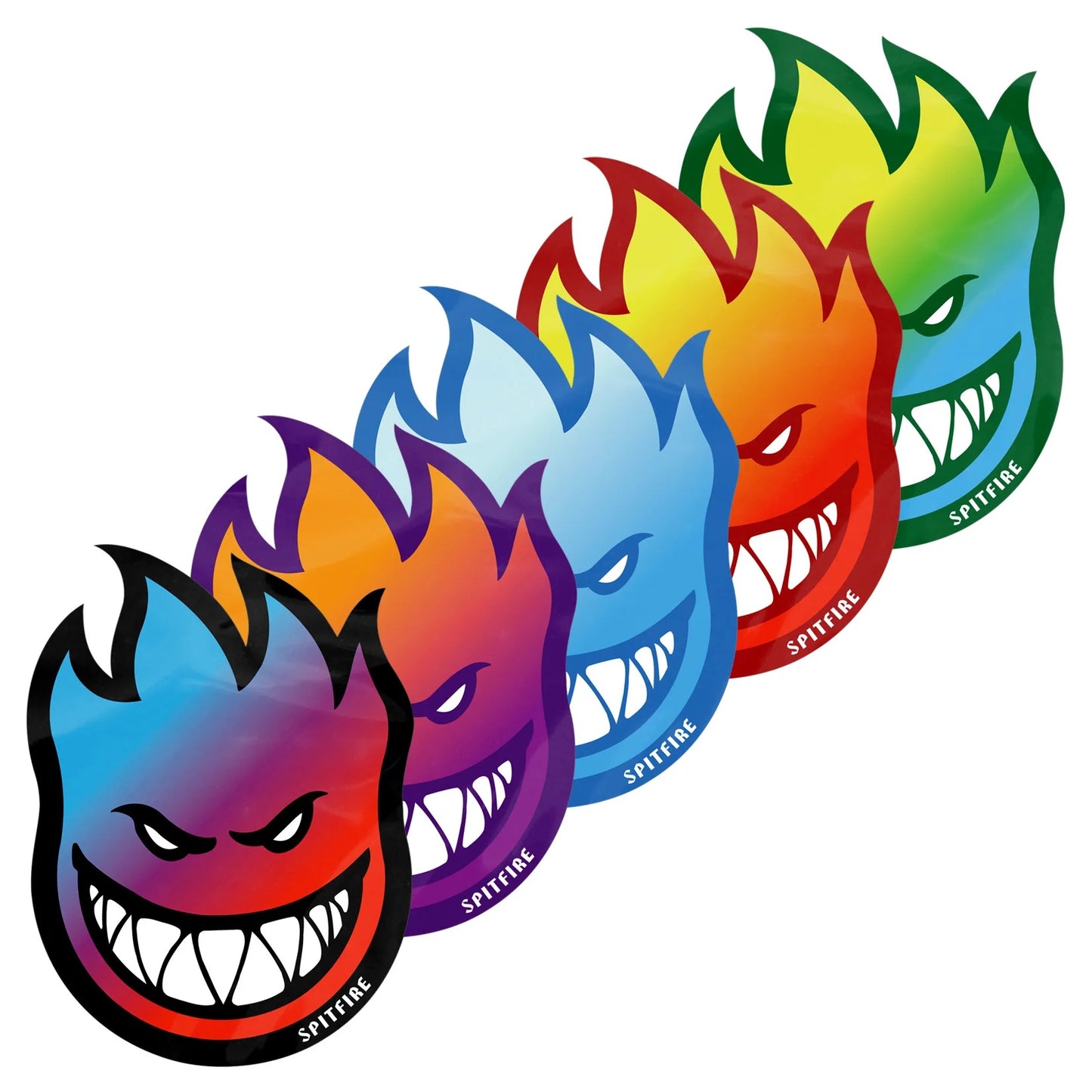 Spitfire Wheels - Bighead Fade Medium Sticker - Assorted Colors