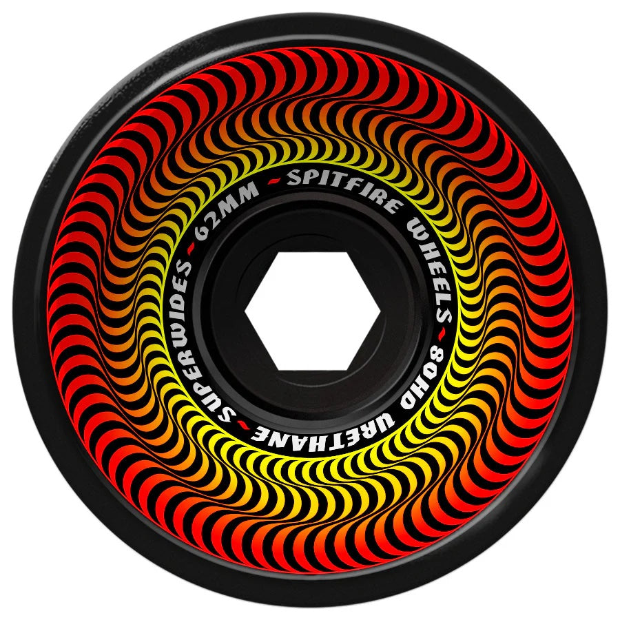 Spitfire Wheels - 80HD Superwides Wheel - Black 62mm