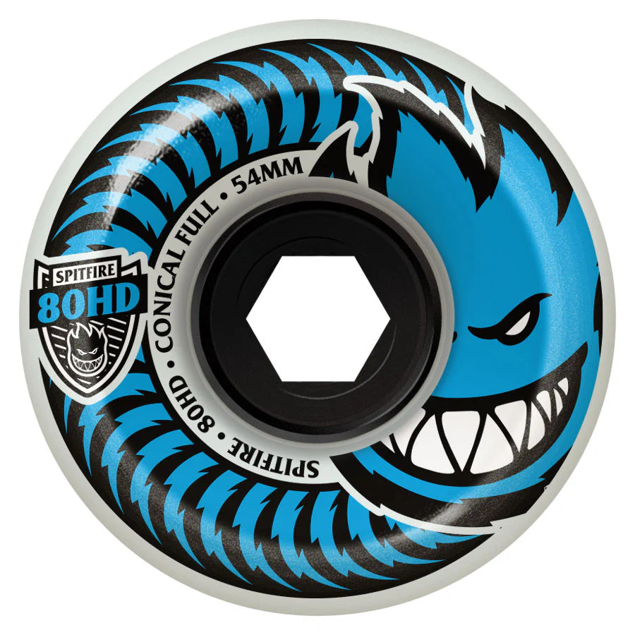 Spitfire Wheels - 80HD Conical Full Wheel - Blue