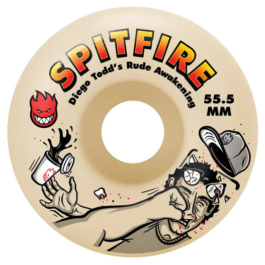 Spitfire Wheels - Diego Todd Rude Awakenings Formula Four Classic Shape Wheel - 99d
