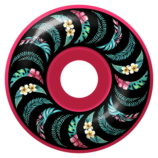 Spitfire Wheels - Team Floral Formula Four Classic Shape Wheel - 52mm Pink
