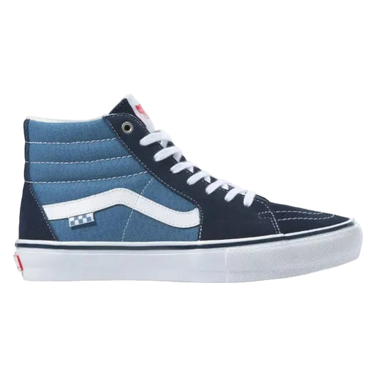 Vans - Skate Sk8-Hi Shoe - Navy Blue / White