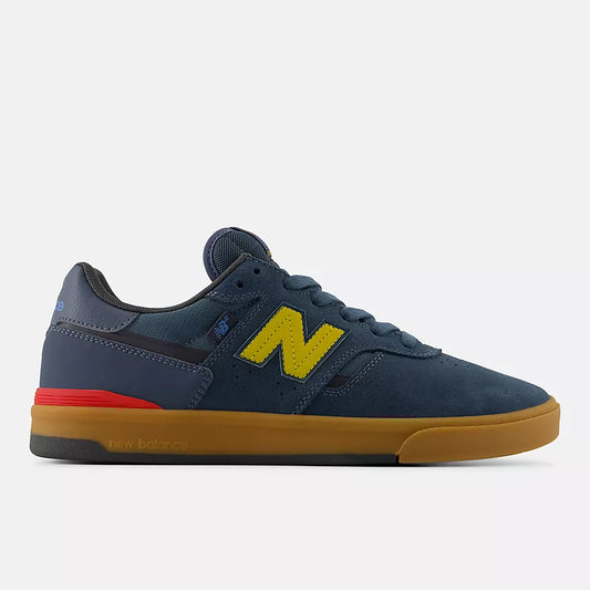 New Balance Numeric - Jamie Foy 306 Cup Shoe - Shadow Blue / Yellow