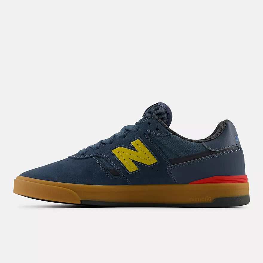 New Balance Numeric - Jamie Foy 306 Cup Shoe - Shadow Blue / Yellow