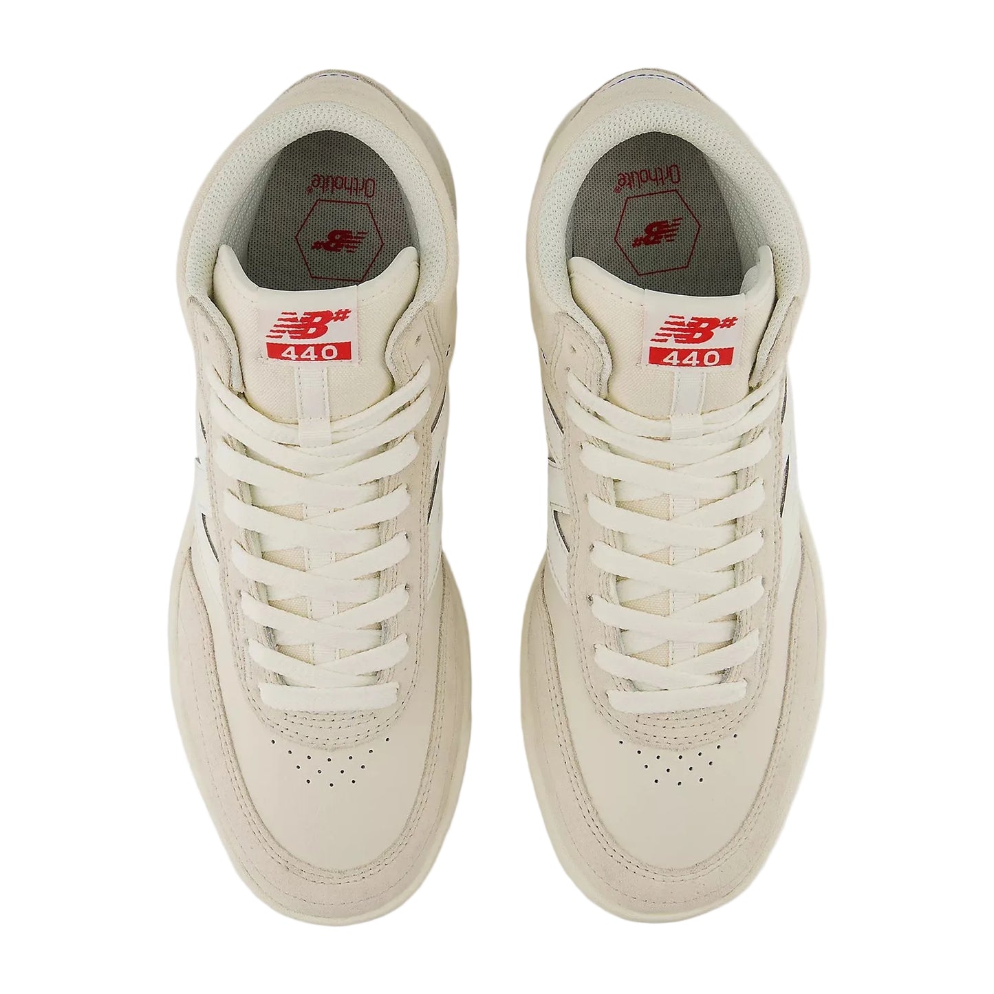 New Balance Numeric - 440 High V2 Shoe - Timberwolf / White