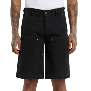 Dickies - Canvas Loose Double Knee 12" Short - Black